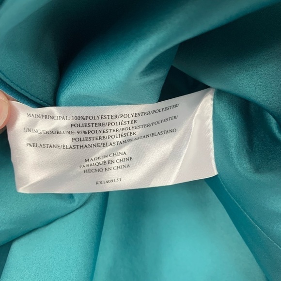 Keepsake the Label Stolen Hearts Teal Green Strapless Top Size XS - Picture 9 of 12